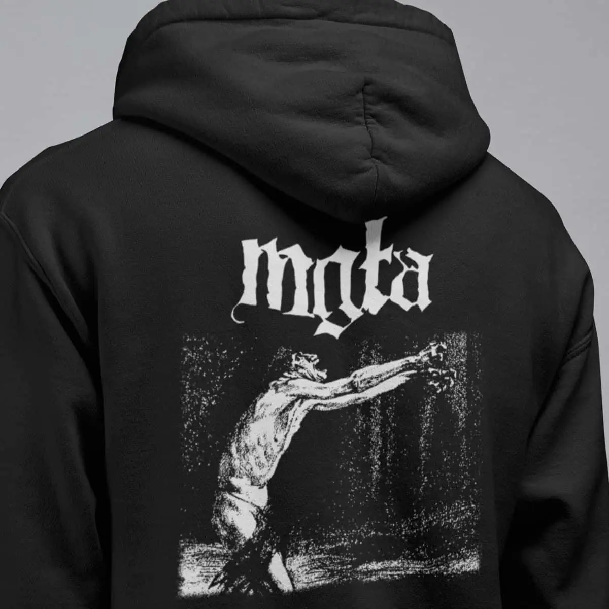 Mgla Hoodie, Mgla Exercises in Futility Hooded Sweatshirt, Black Metal Merch