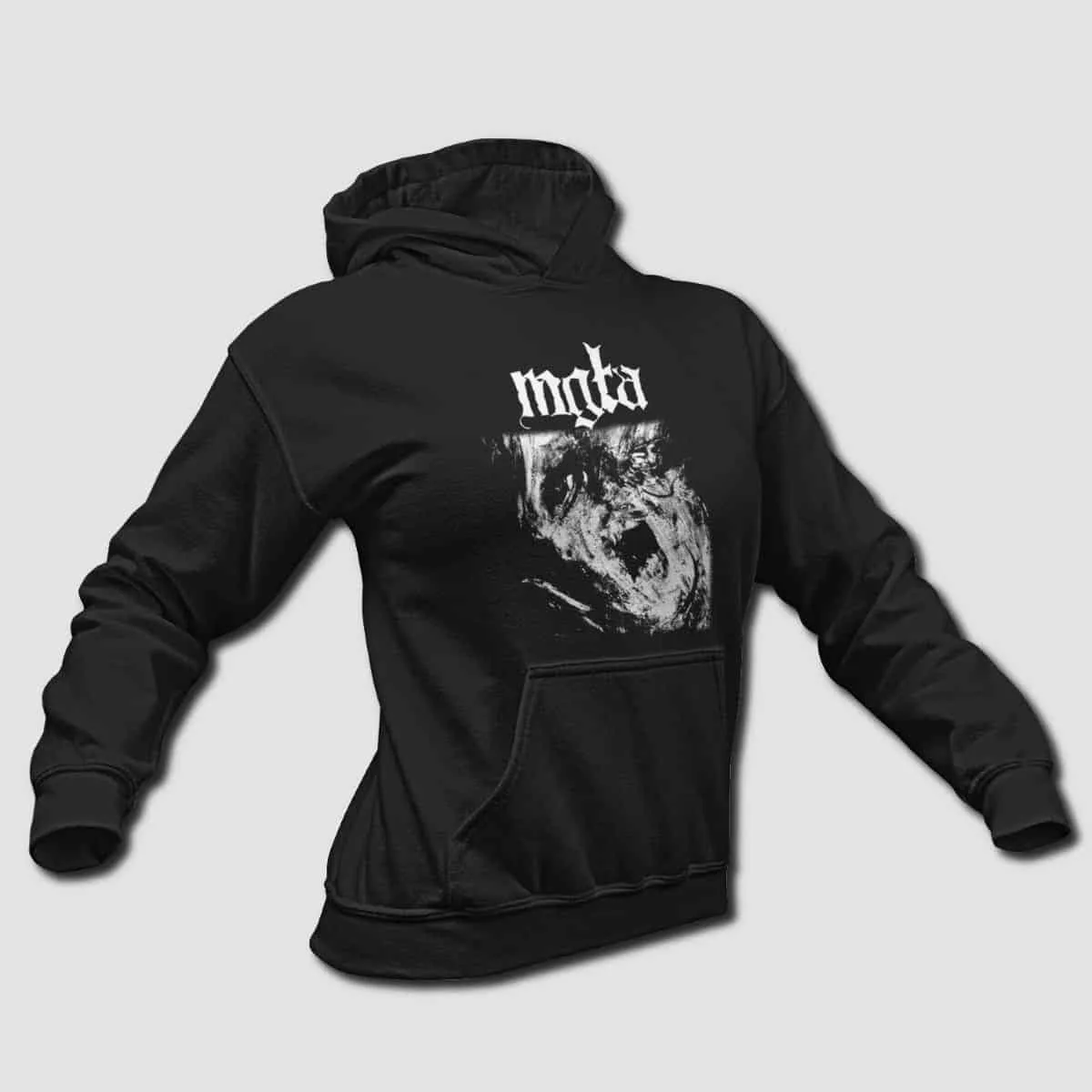Mgla Hoodie, Mgla Groza Hooded Sweatshirt, Black Metal Merch