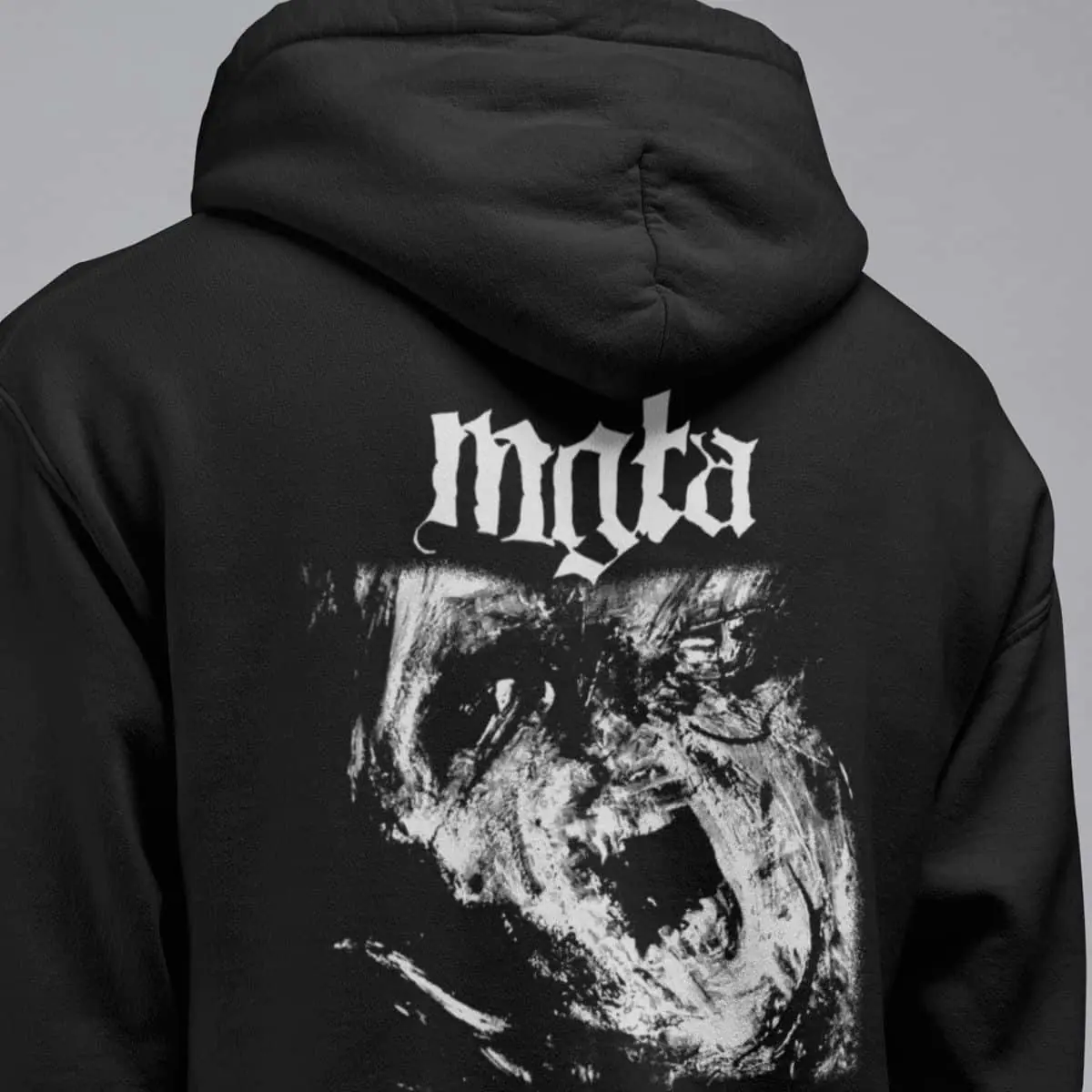 Mgla Hoodie, Mgla Groza Hooded Sweatshirt, Black Metal Merch