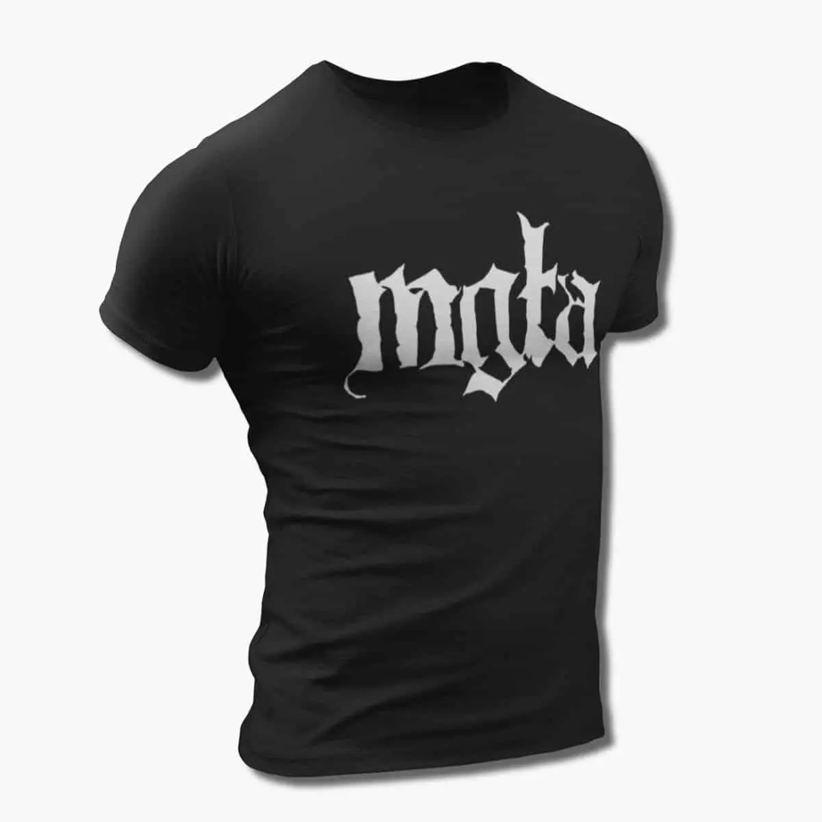 Mgla T-Shirt, Mgla Logo Tee, Black Metal Merch