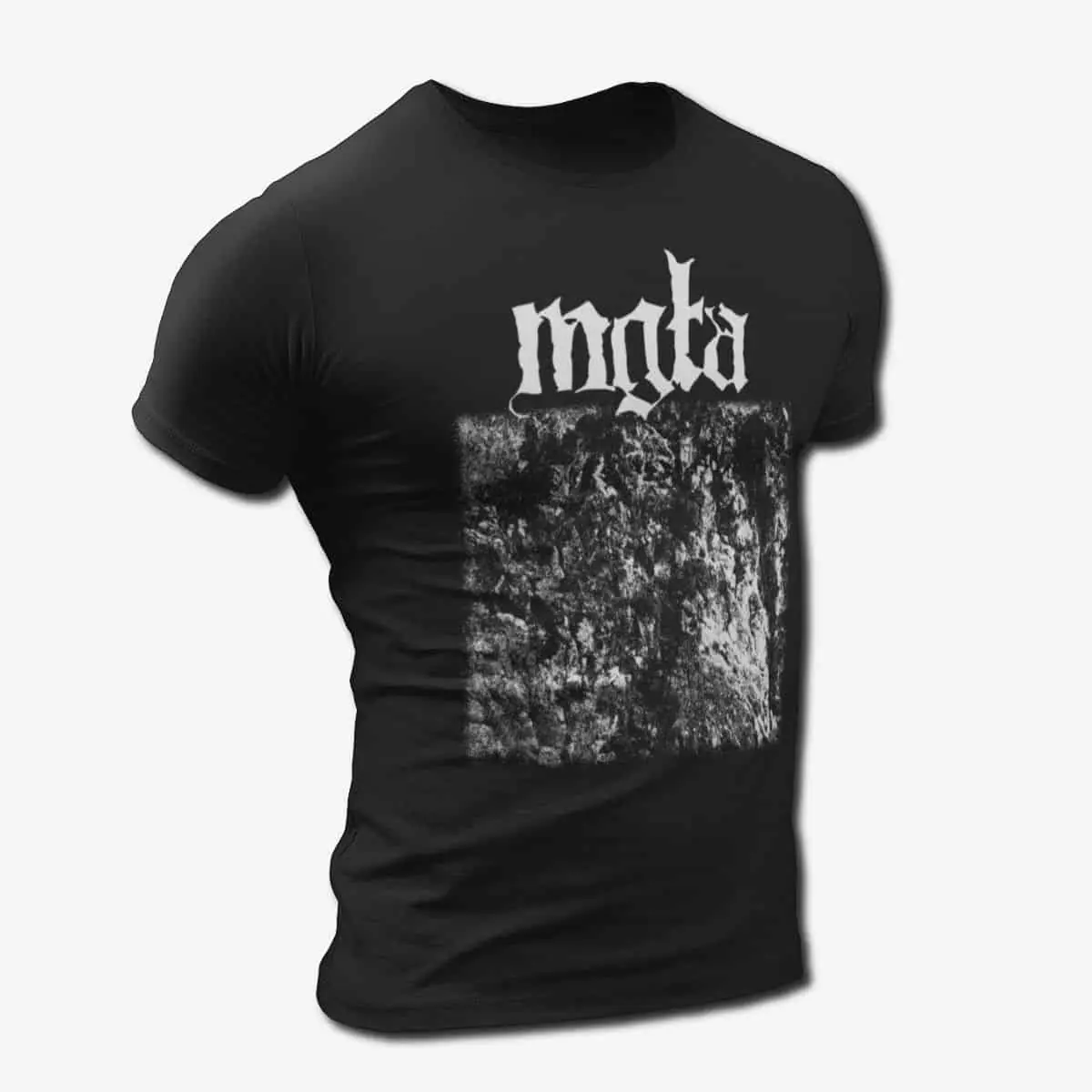 Mgla T-Shirt, Mgla With Hearts Toward None Tee, Black Metal Merch