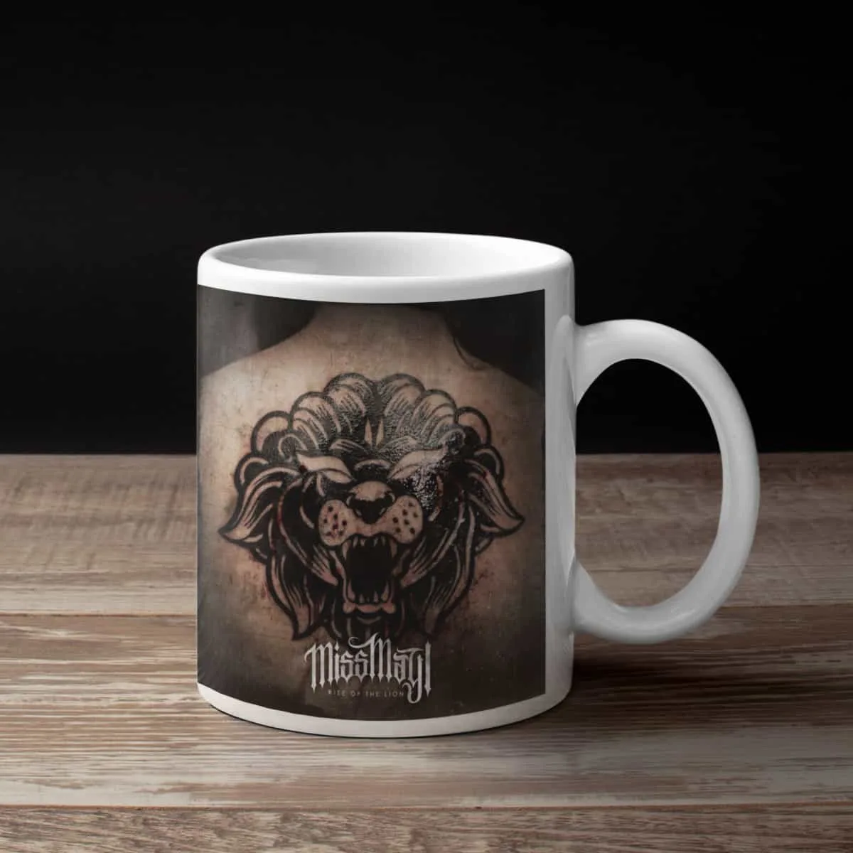 Miss May I Coffee Mug, Miss May I Rise of the Lion Coffee Mug