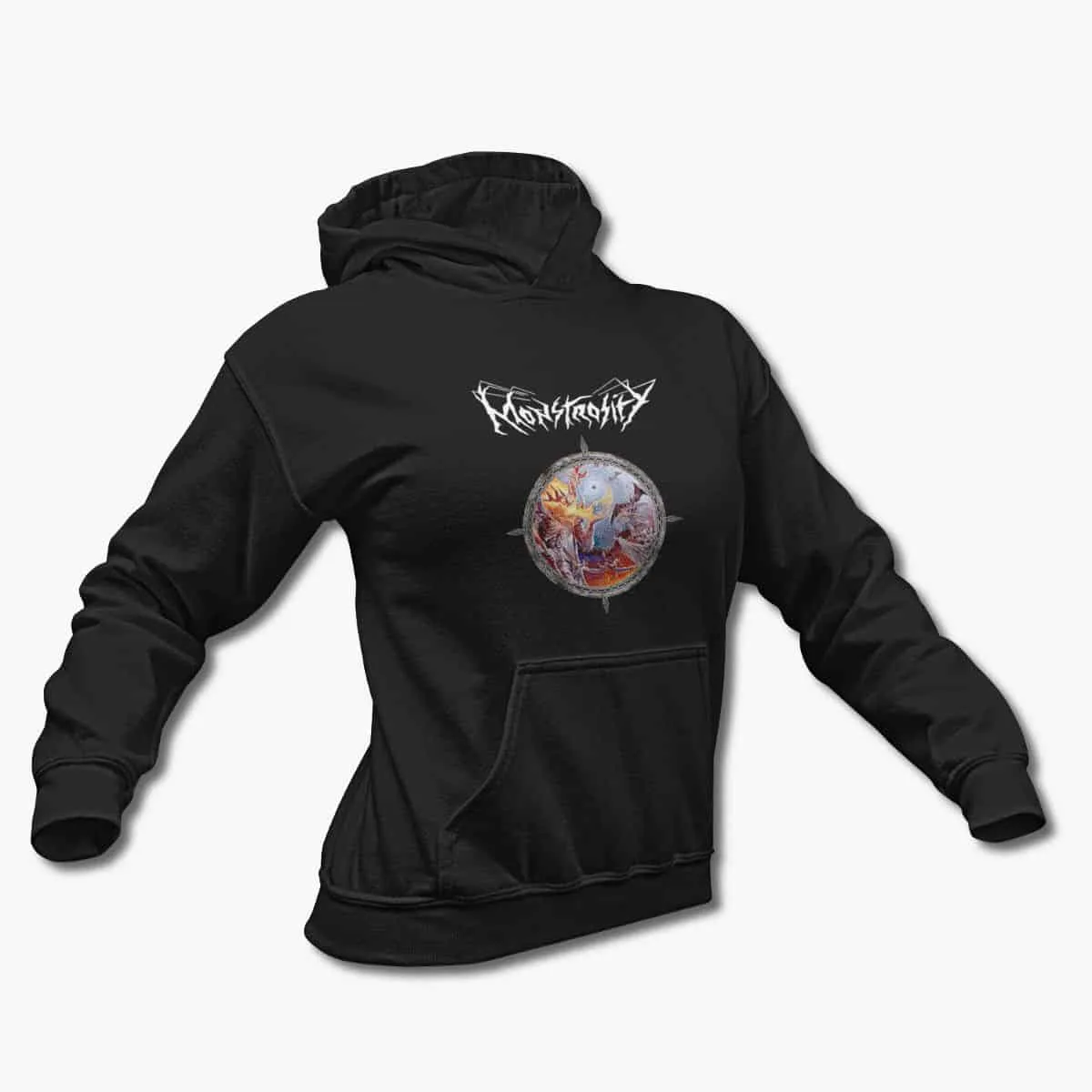 Monstrosity Band Hoodie, Monstrosity The Passage of Existence Black Hooded Sweatshirt, Death Metal Merchandise