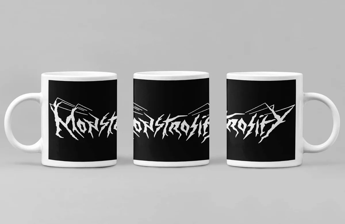 Monstrosity Coffee Mug, Monstrosity Logo Coffee Mug