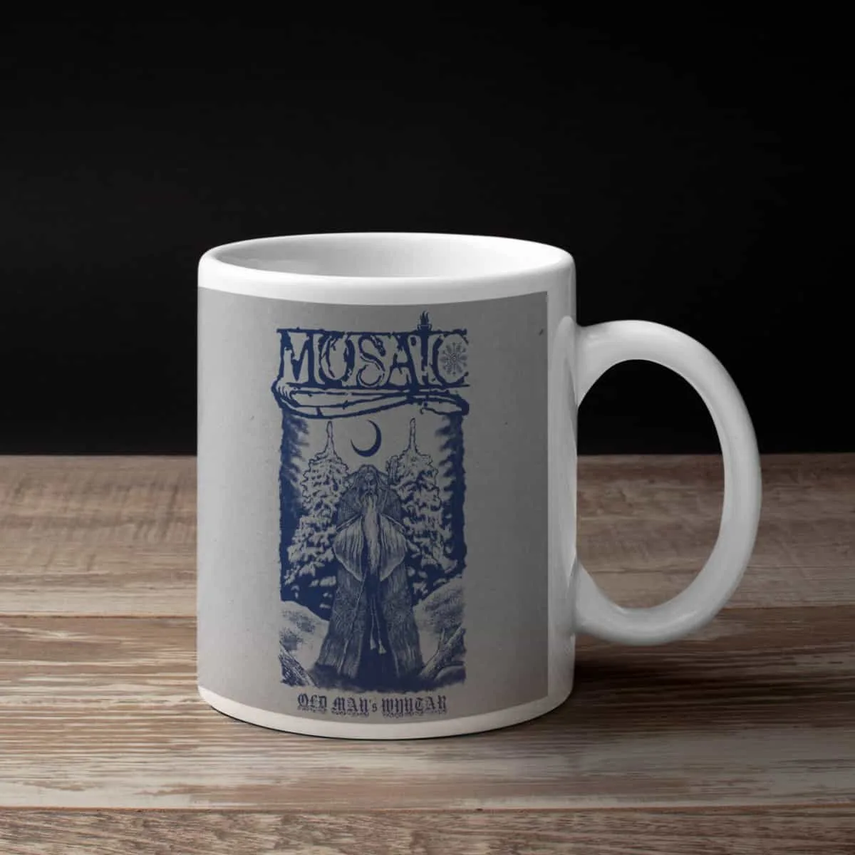 Mosaic Coffee Mug, Mosaic Old Man's Wynta Coffee Mug