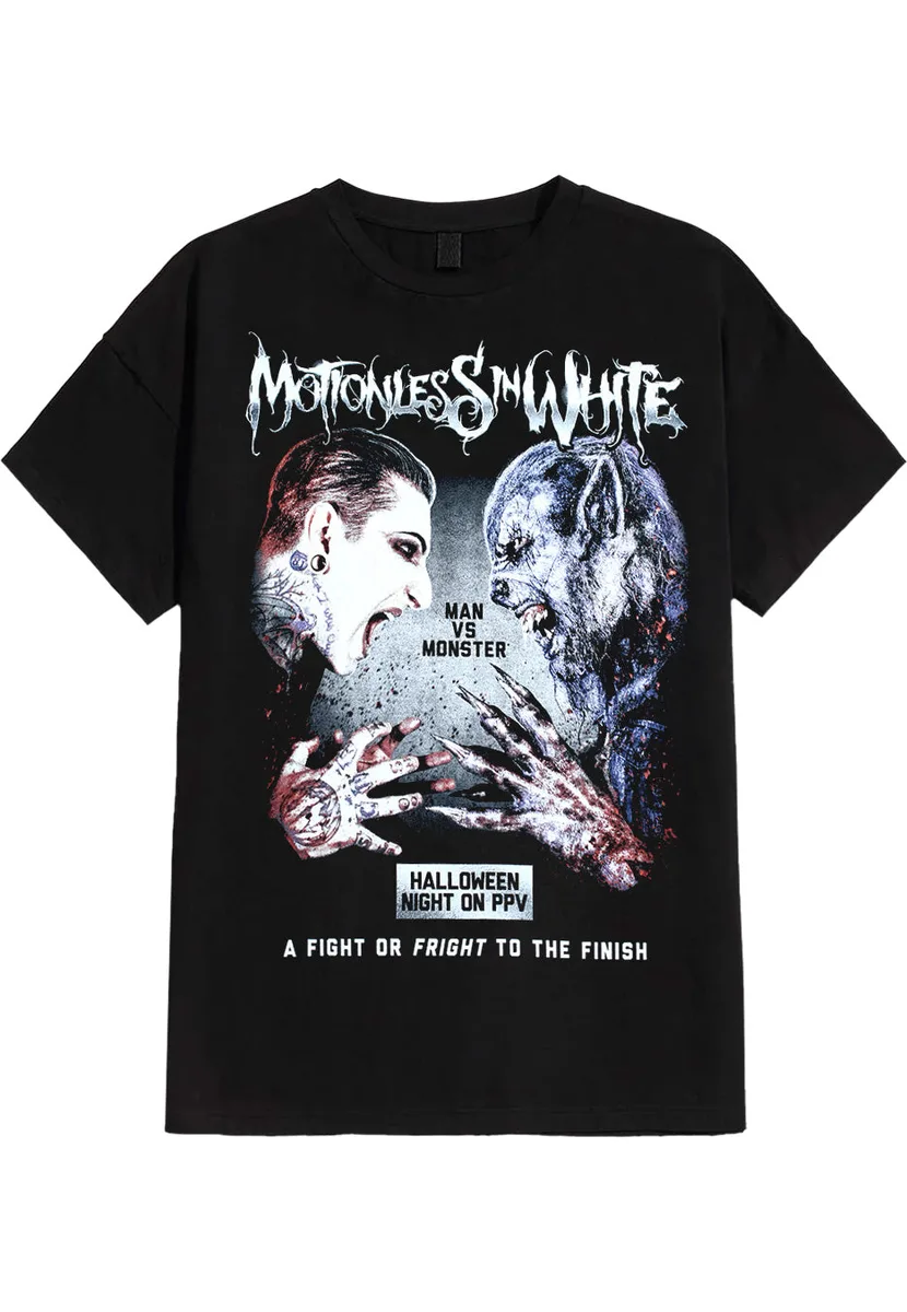 Motionless In White Man Vs Monster T-Shirt