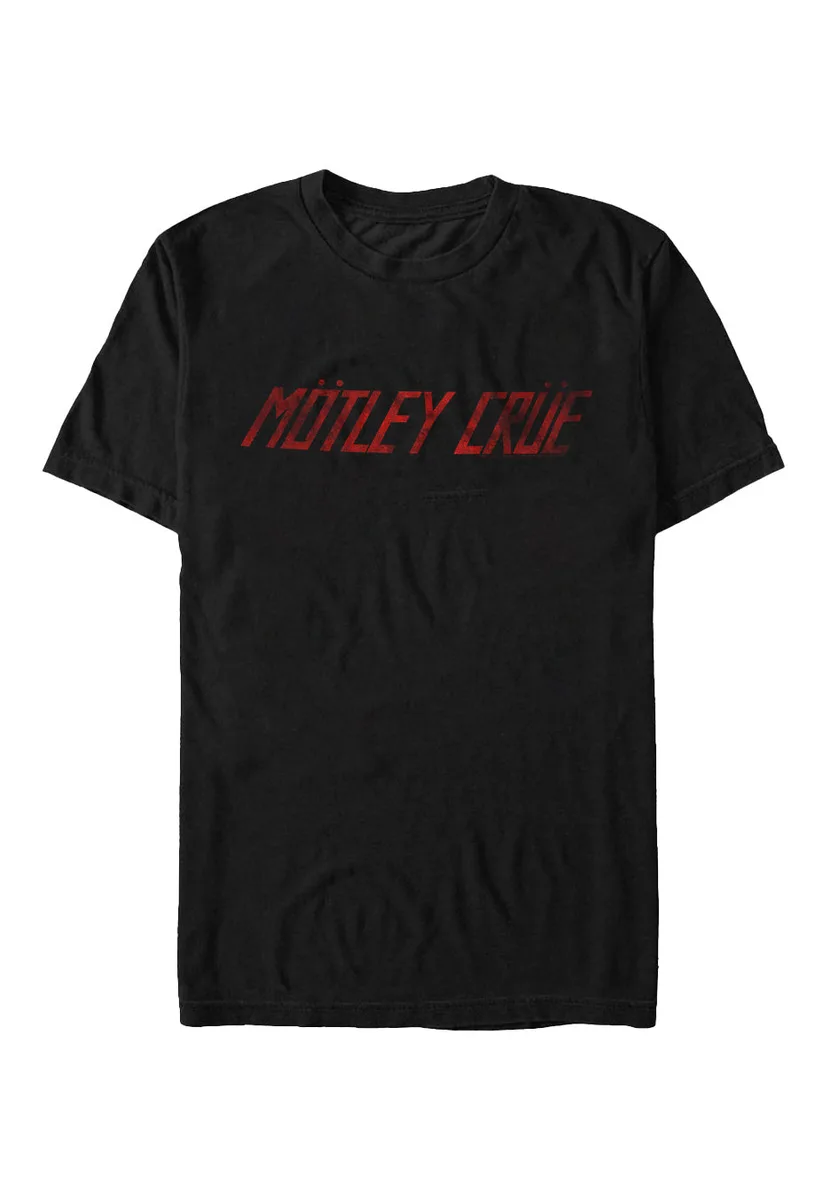 Mötley Crüe Distressed Logo T-Shirt