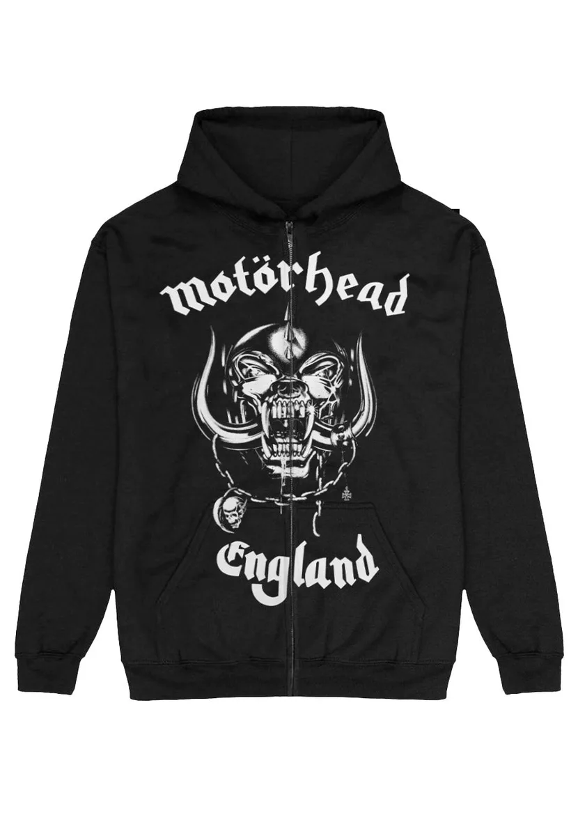 Motörhead England With BP - Zipper Hoodie