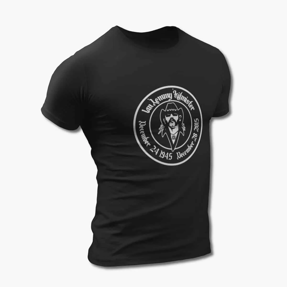 Motorhead T-Shirt, Motörhead Ian Lemmy Kilmister Black T-Shirt, Heavy Metal Merchandise