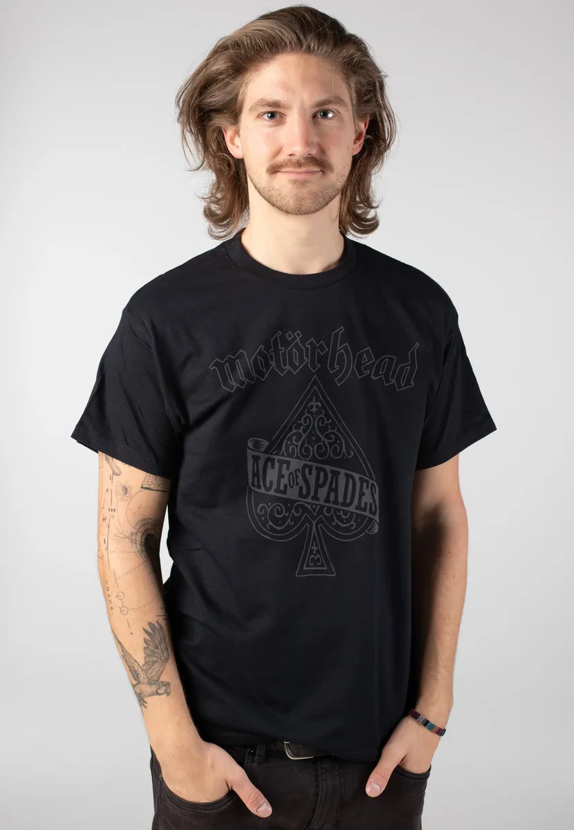 Motörhead Tonal Ace Of Spades T-Shirt