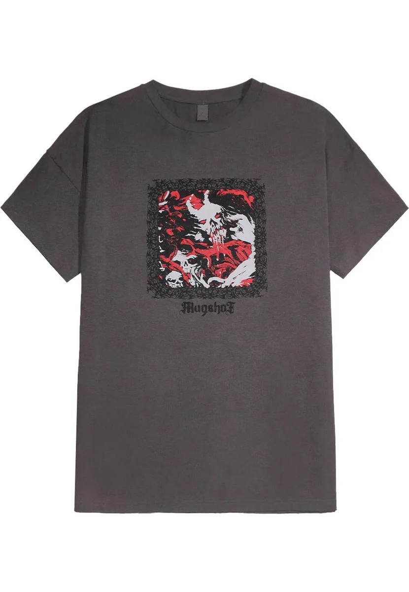 Mugshot ATDAH Artwork Charcoal T-Shirt