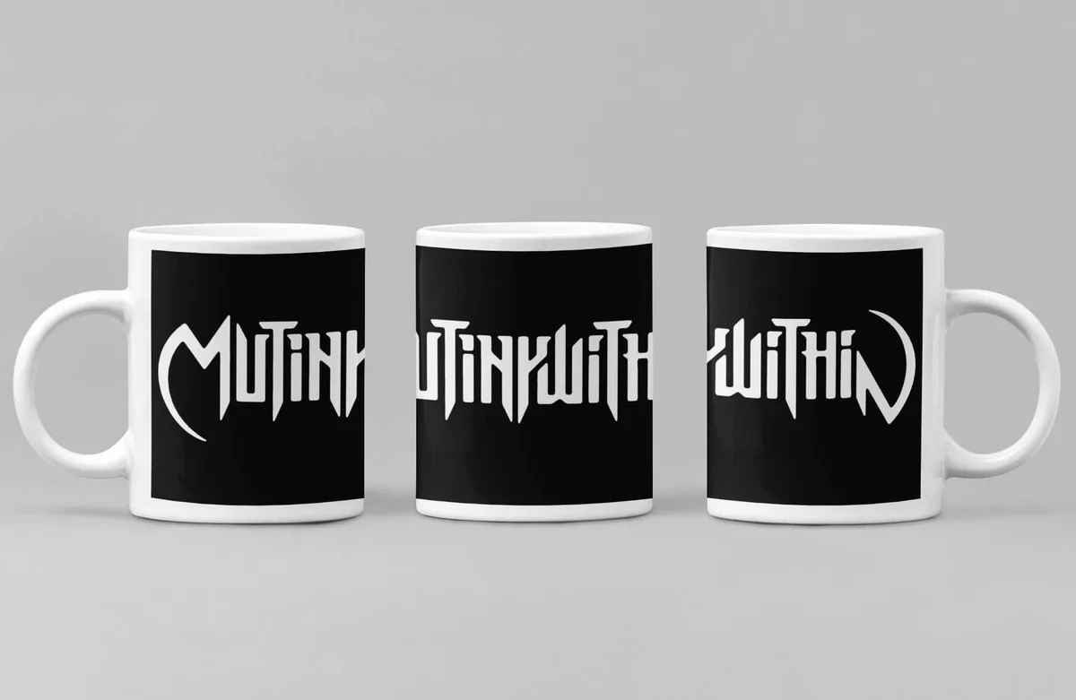 Mutiny Within Coffee Mug, Mutiny Within Logo Coffee Mug