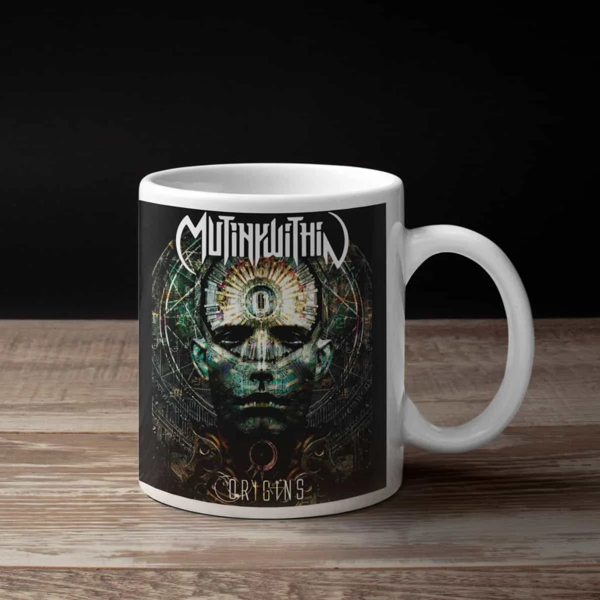 Mutiny Within Coffee Mug, Mutiny Within Origins Coffee Mug