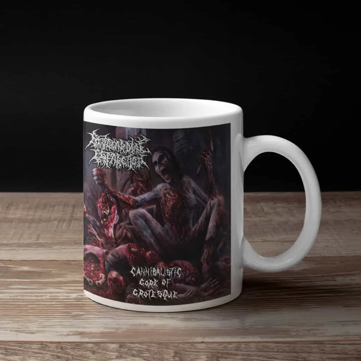 Myocardial Infarction Coffee Mug, Myocardial Infarction Cannibalistic Gore Of Grotesque Coffee Mug