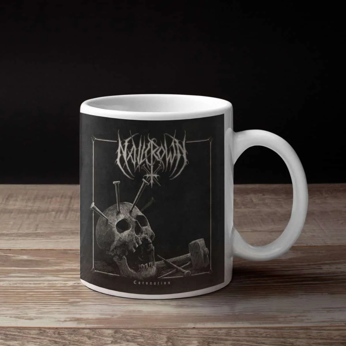 Nailcrown Band Coffee Mug, Nailcrown Coronation Mug