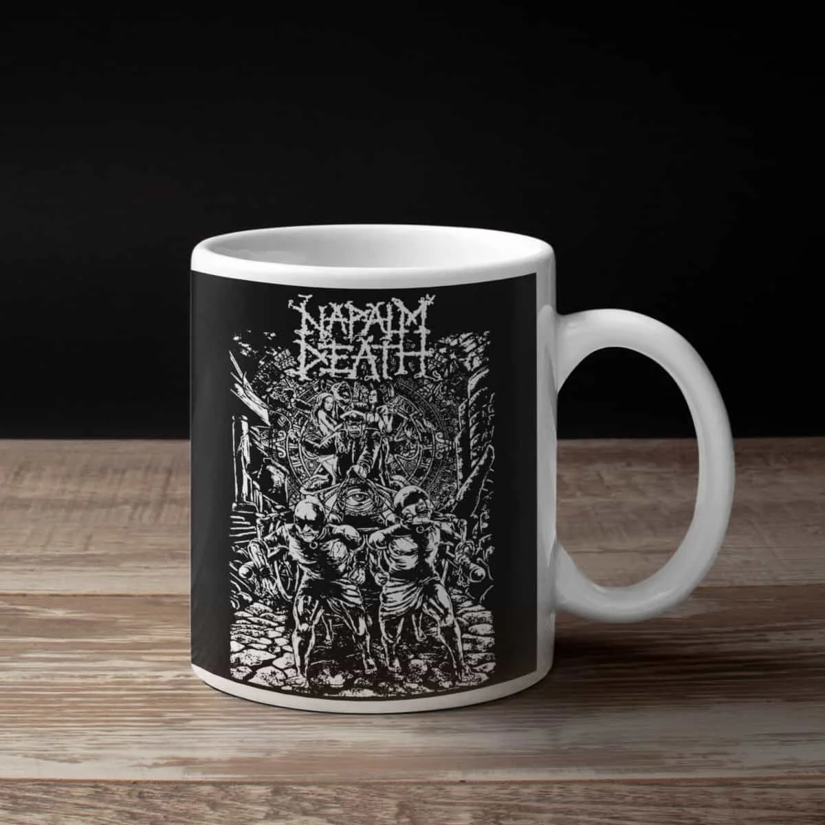 Napalm Death Coffee Mug, Napalm Death Artwork Coffee Mug