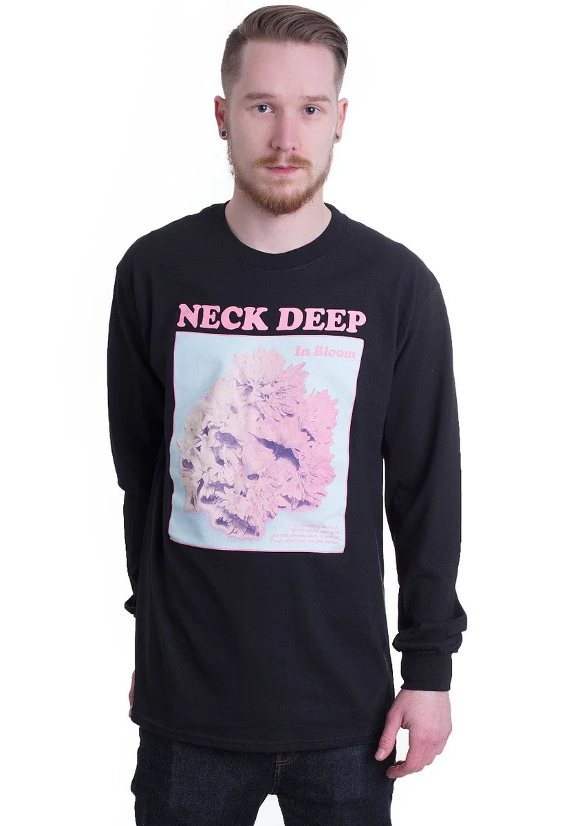 Neck Deep Bloom Flowers Long Sleeve