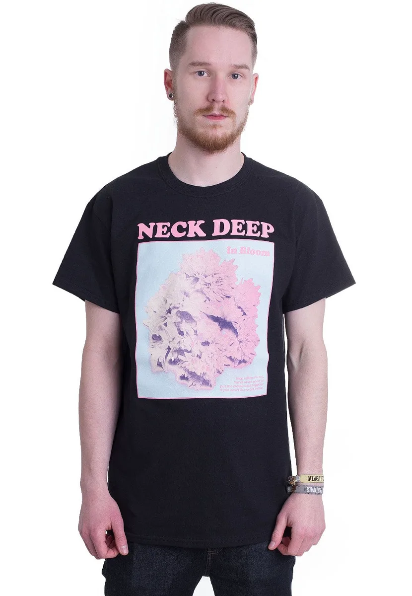 Neck Deep Bloom Flowers T-Shirt