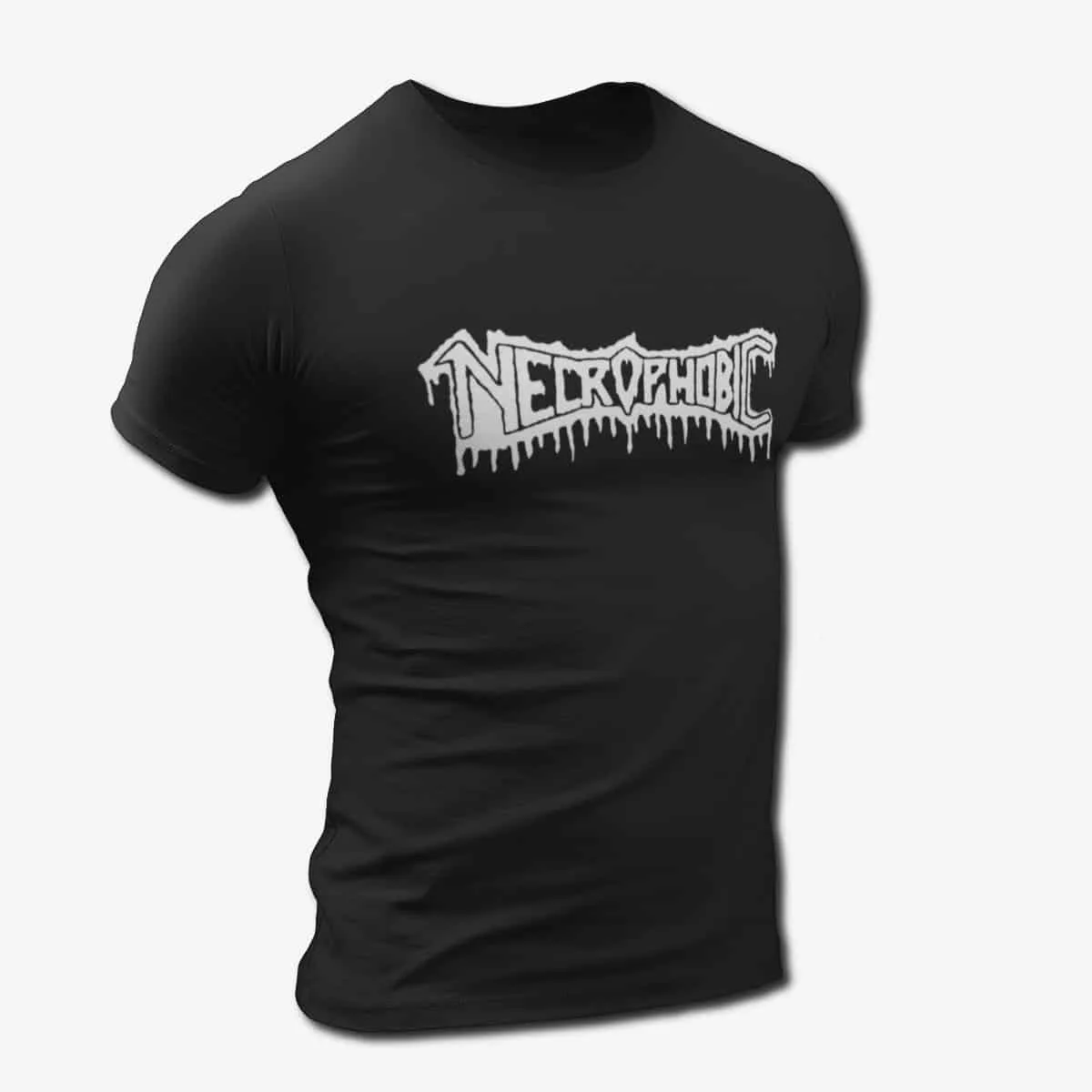 Necrophobic Band T-Shirt, Necrophobic Old Logo T-Shirt, Black Metal Merch