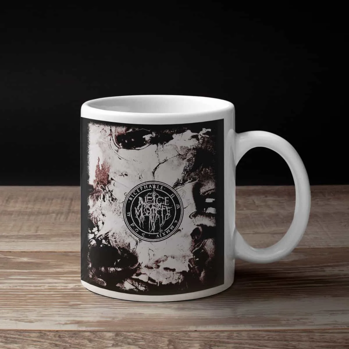 Neige Morte Coffee Mug, Neige Morte Bicephaale Coffee Mug