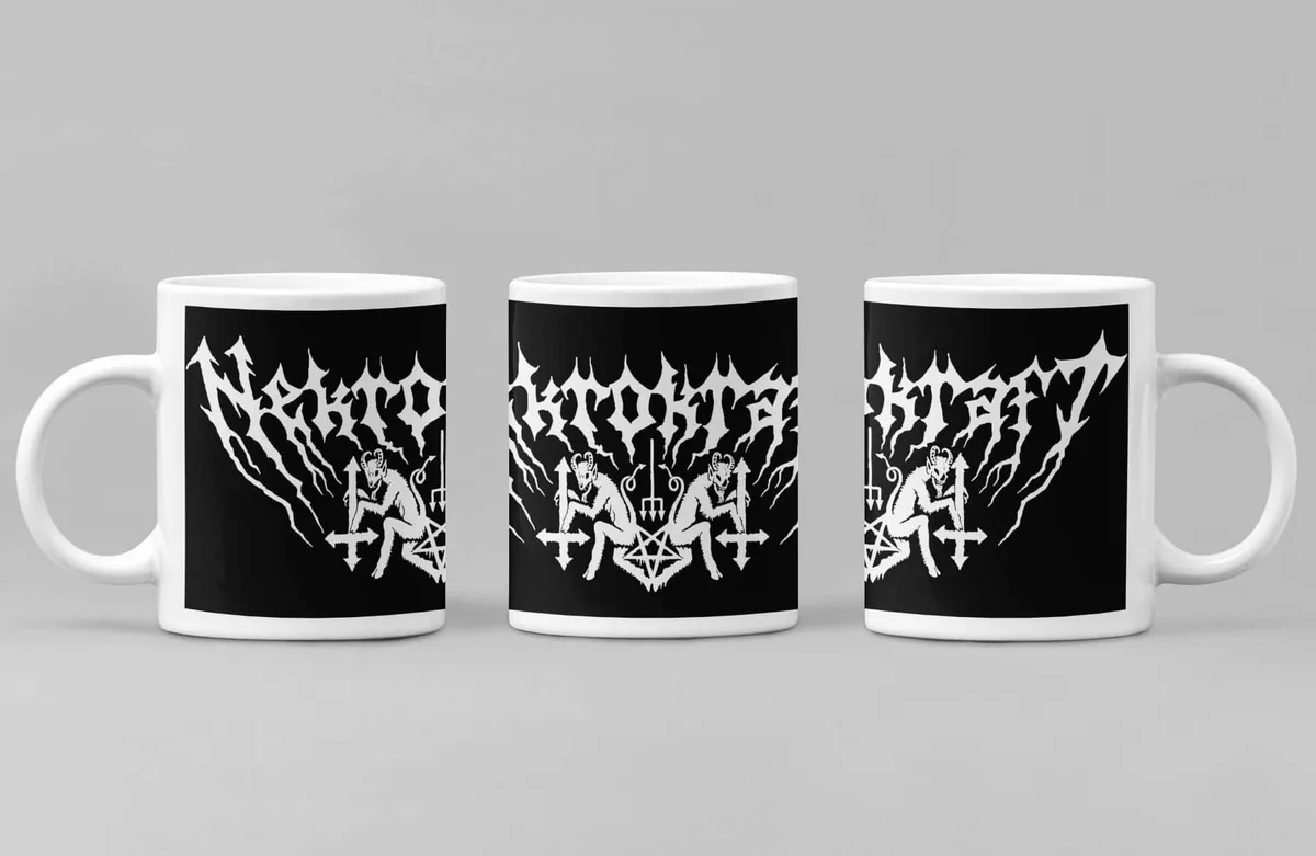 Nekrokraft Coffee Mug, Nekrokraft Logo Coffee Mug