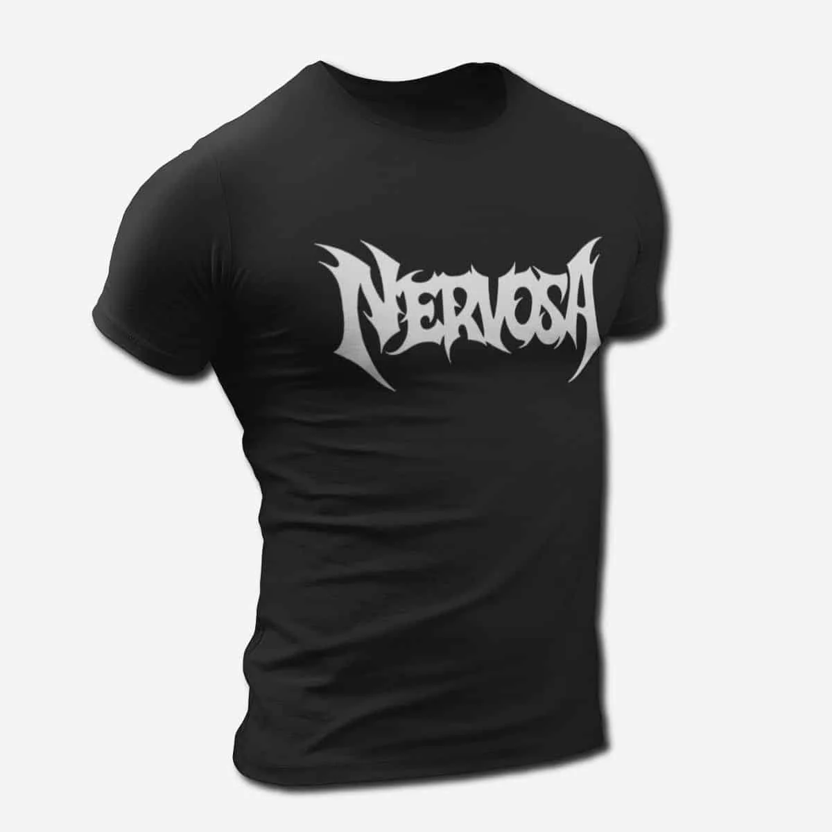 Nervosa Logo T-Shirt, Thrash Metal Merch