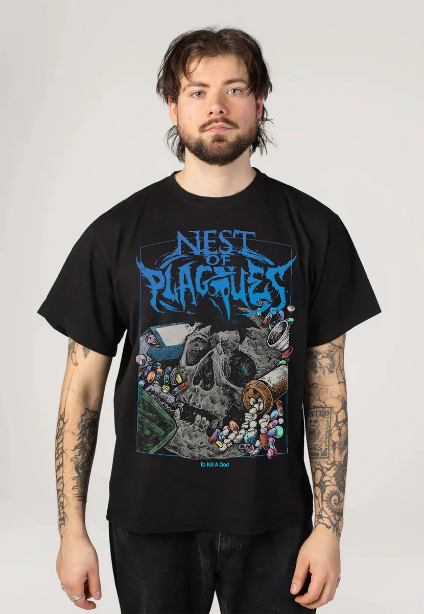 Nest Of Plagues To Kill A God T-Shirt