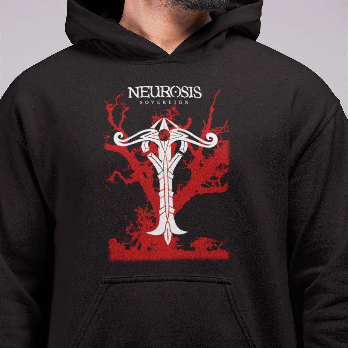 Neurosis Band Hoodie, Neurosis Sovereign Artwork Hooded Sweatshirt, Progressive Sludge Metal Merch