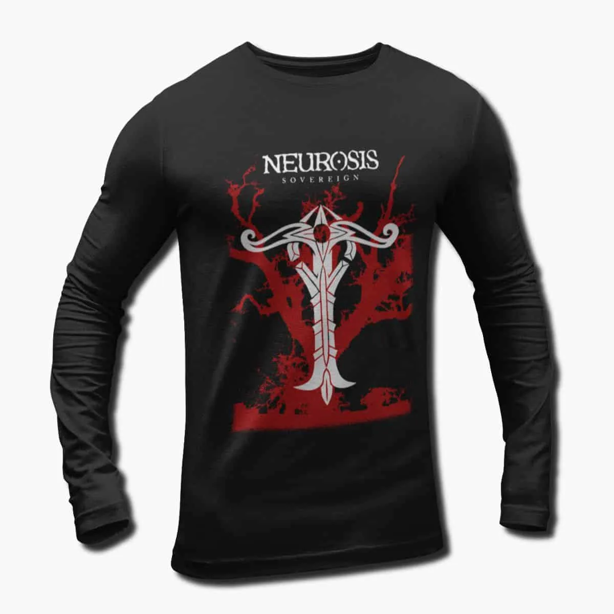 Neurosis Band Long Sleeve T-Shirt, Neurosis Sovereign Artwork Longsleeve T-Shirt, Ambient Metal Merch