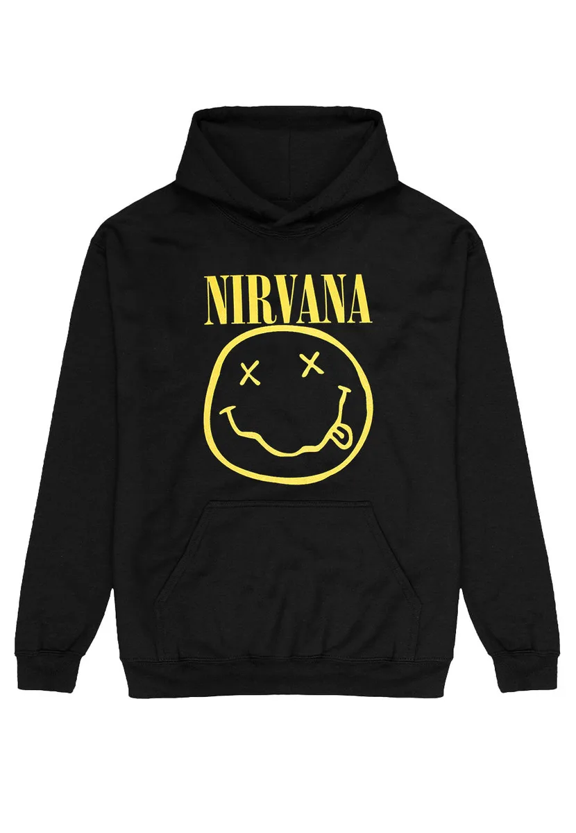 Nirvana Happy Face Hoodie