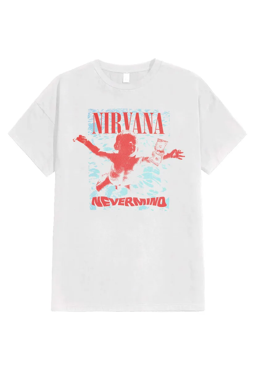 Nirvana People Are People White T-Shirt