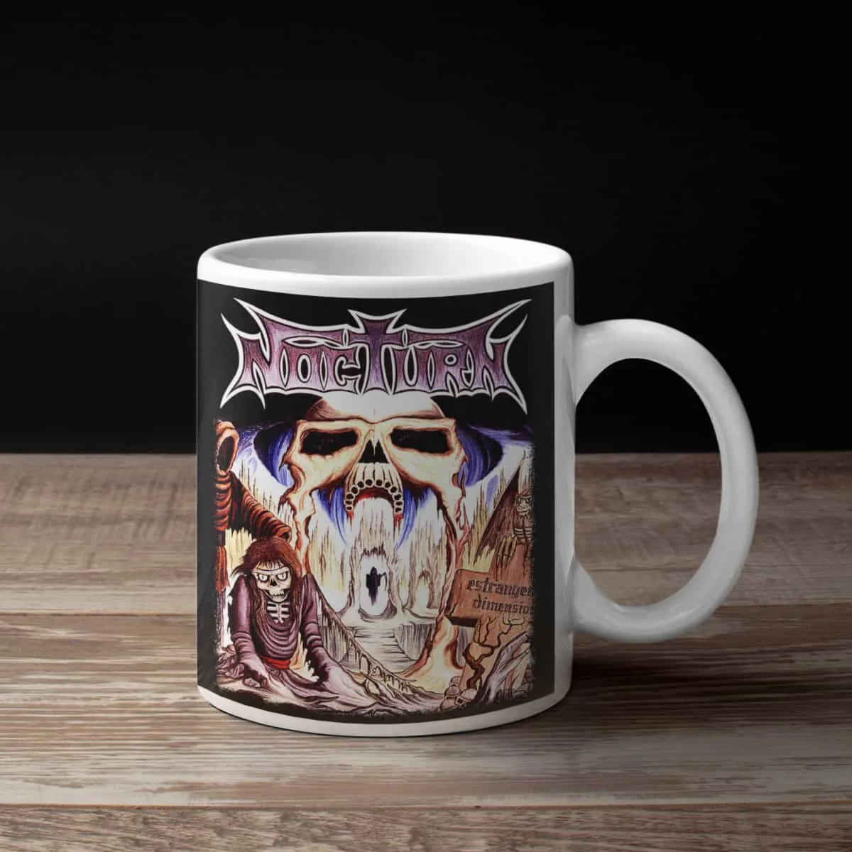 Nocturn Coffee Mug, Nocturn Estranged Dimensions Coffee Mug
