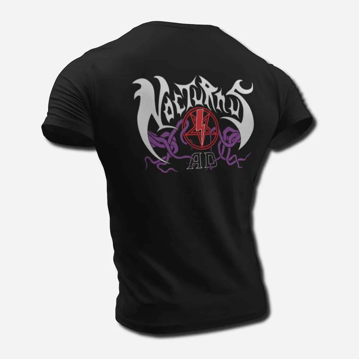 Nocturnus AD Band T-Shirt, Nocturnus After Death Logo T-Shirt, Death Metal Merch