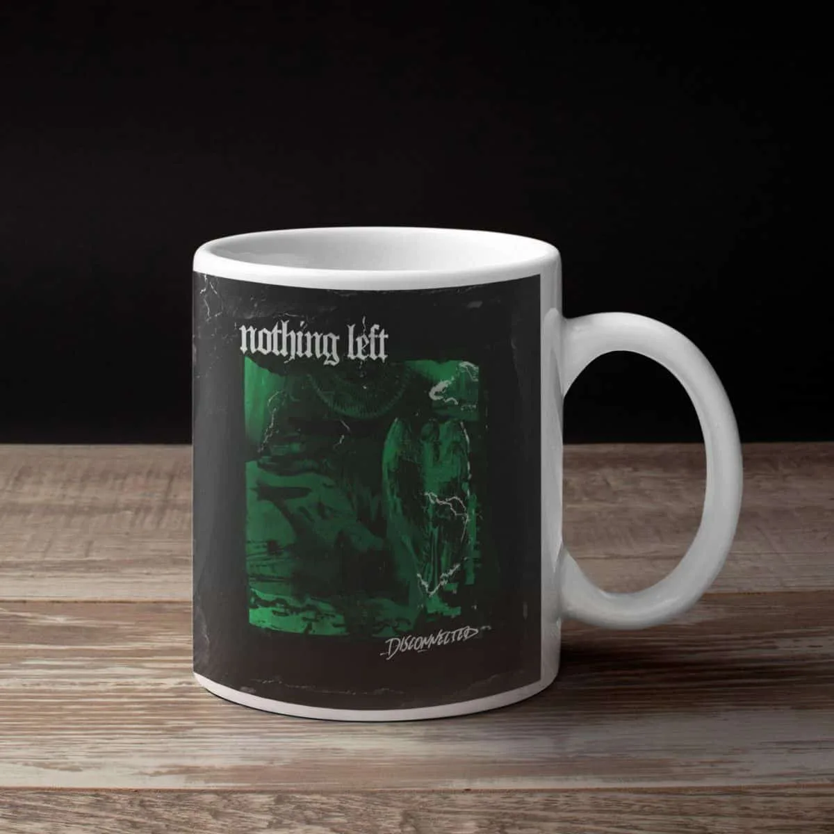 Nothing Left Band Coffee Mug, Nothing Left Disconnected Mug