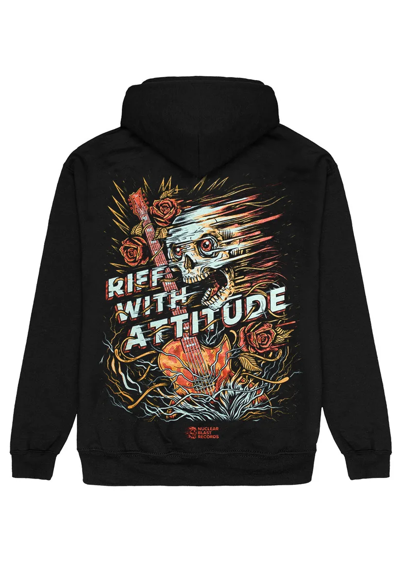 Nuclear Blast Merchandise Riff With Attitude - Zipper Hoodie