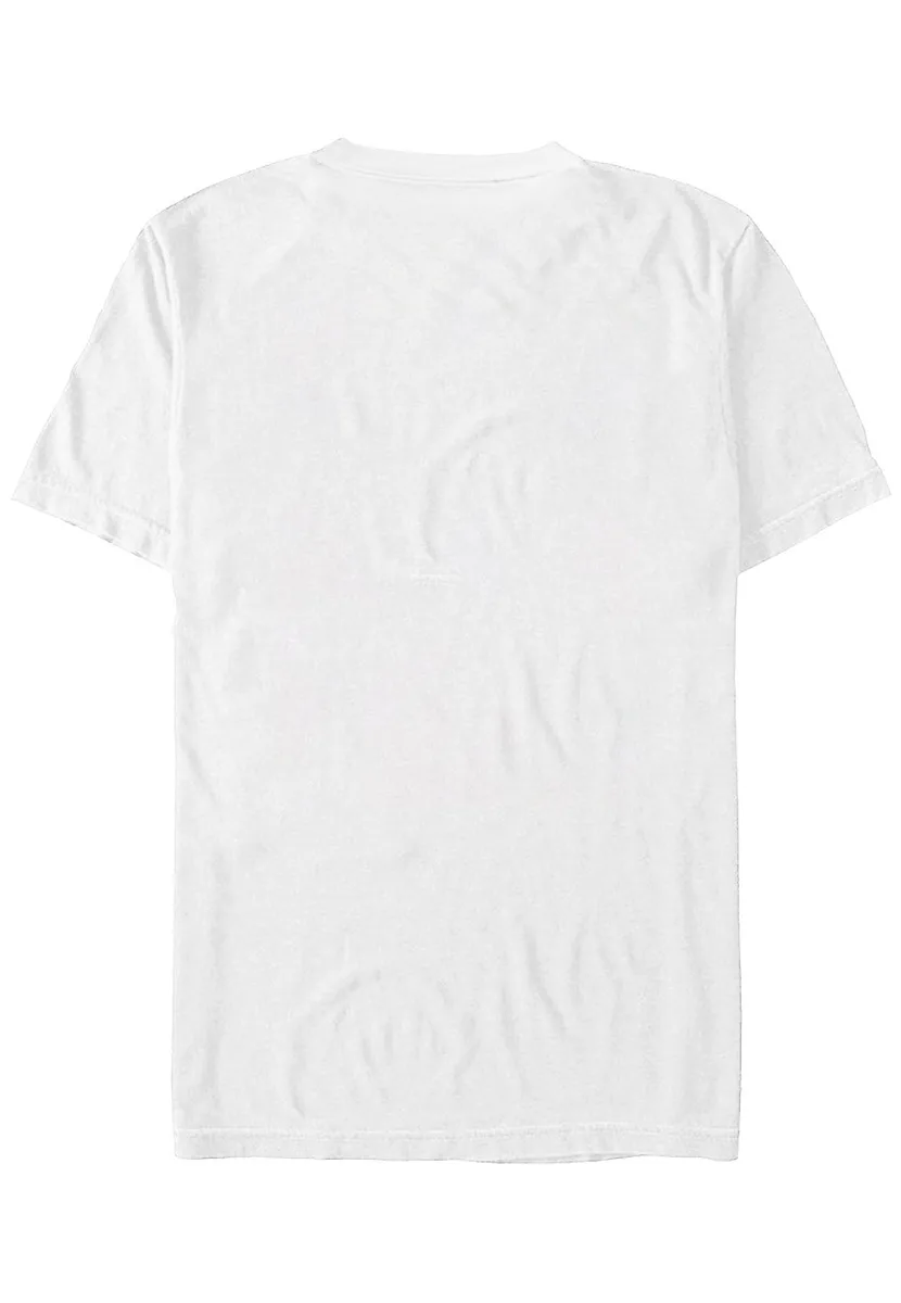 Oasis Definitely Maybe Illustration Colour White T-Shirt
