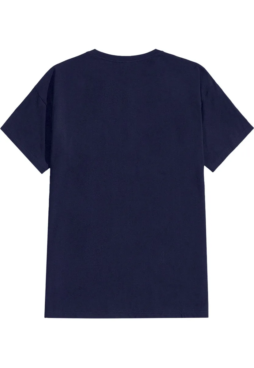 Oasis Union Jack Navy T-Shirt