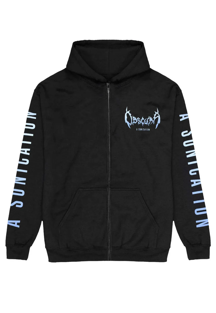 Obscura A Sonication Cover - Zipper Hoodie