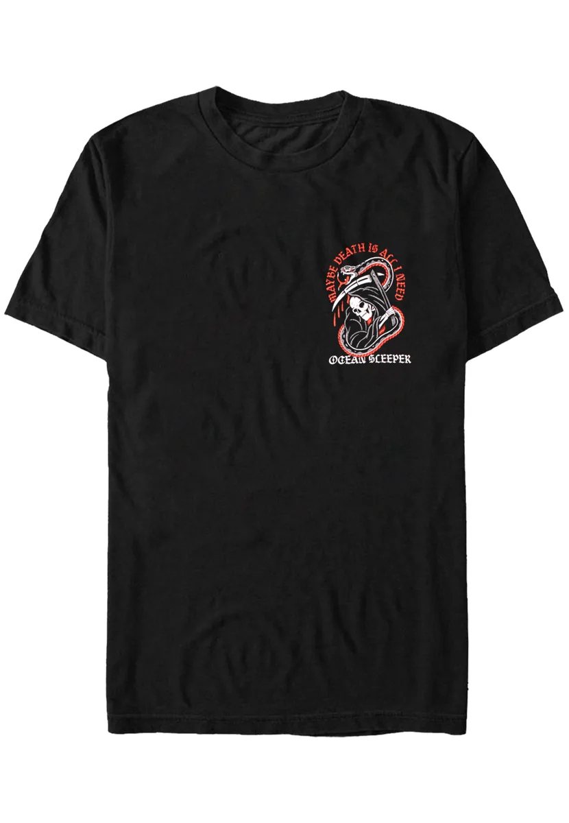 Ocean Sleeper Maybe Death Is All I Need T-Shirt
