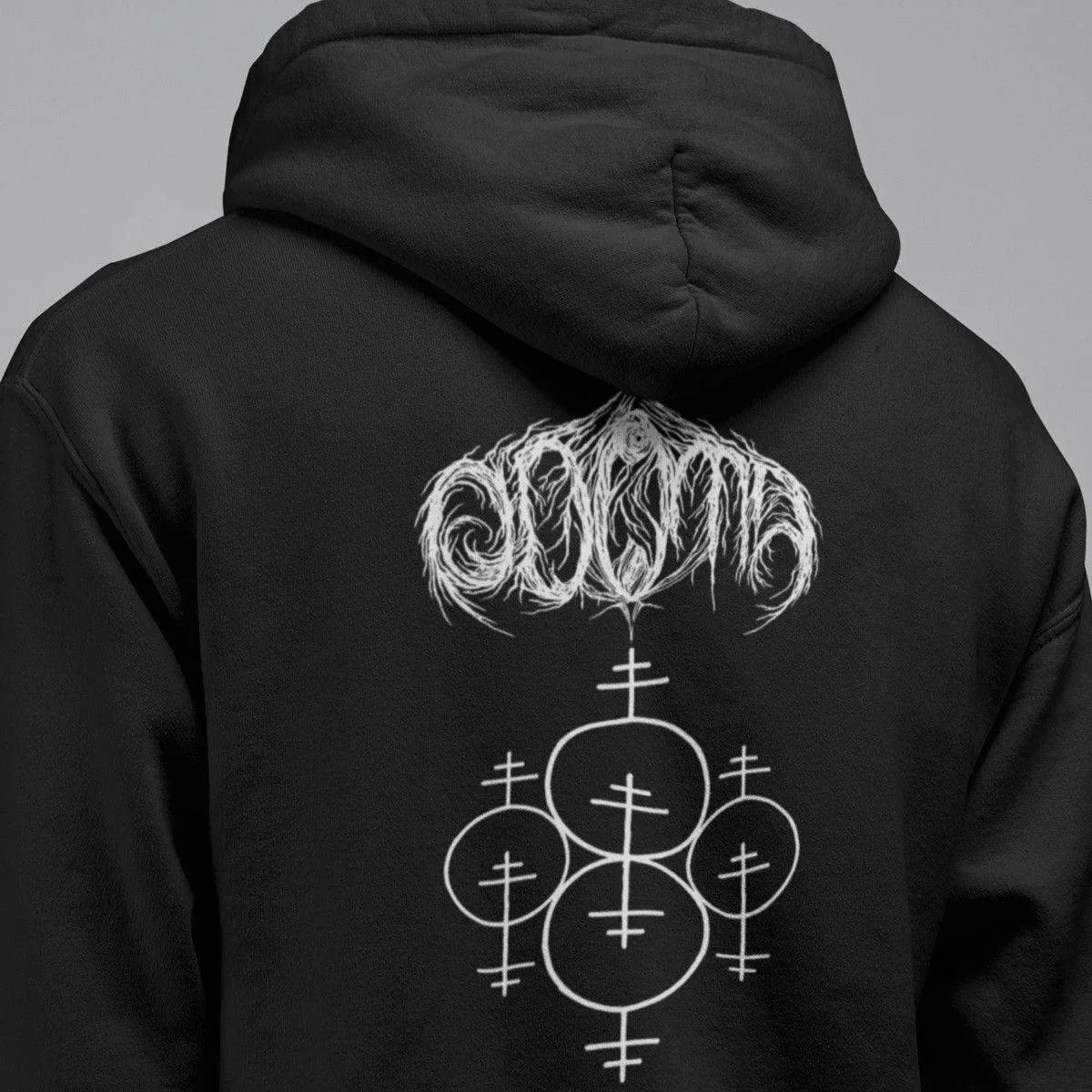 Odota Band Hoodie, Odota Fever Marshal Hooded Sweatshirt, Black Metal, Doom Metal Merch