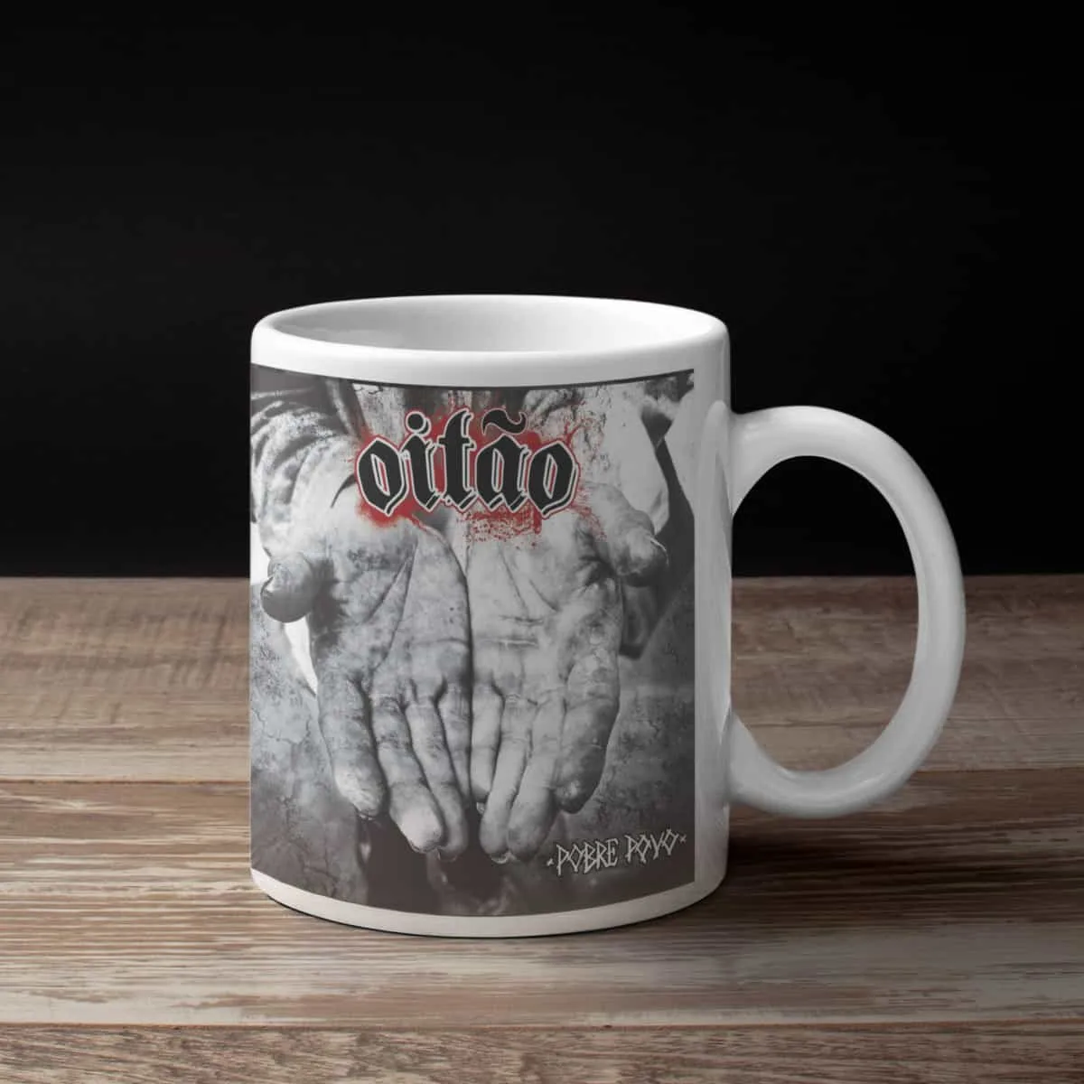 Oitão Coffee Mug, Oitão Pobre Povo Coffee Mug