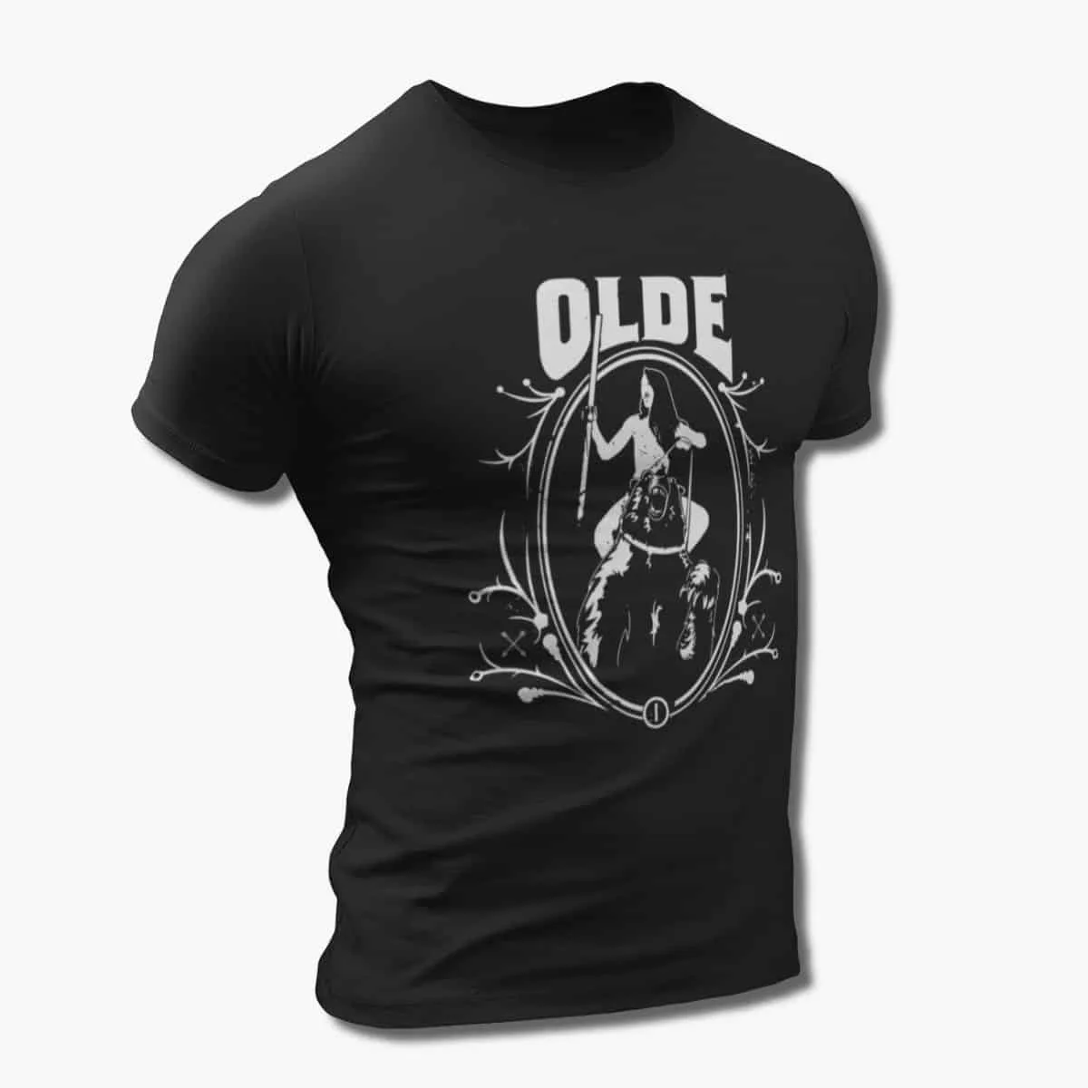 Olde Band T-Shirt, Olde I Artwork T-Shirt, Doom Metal, Sludge Metal Merchandise