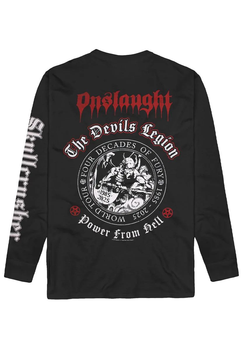 Onslaught Power From Hell Long Sleeve