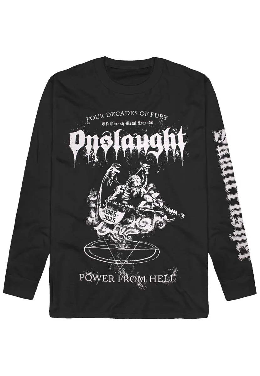 Onslaught Power From Hell Long Sleeve