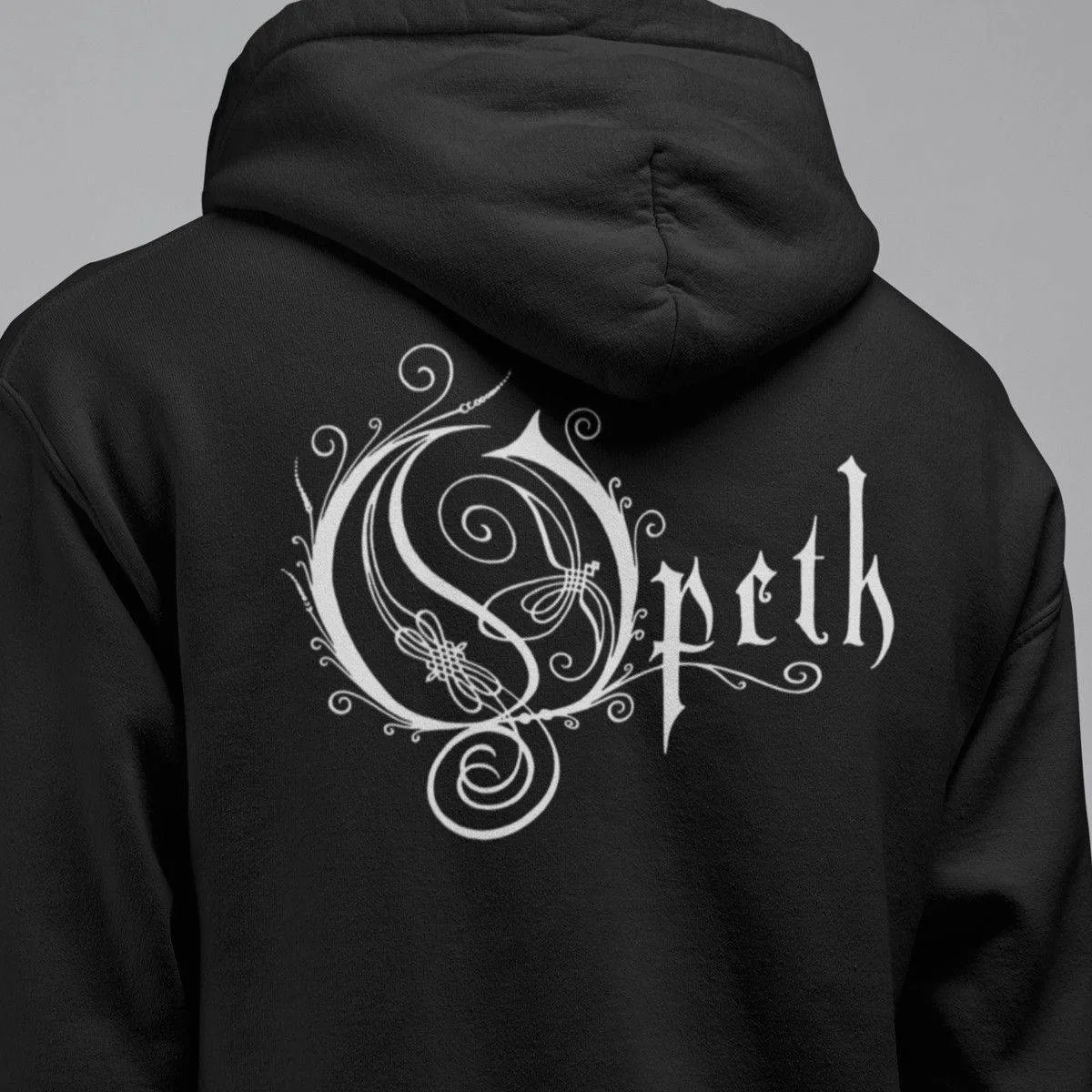 Opeth Hoodie, Opeth Logo Hooded Sweatshirt, Progressive Death Metal Merch