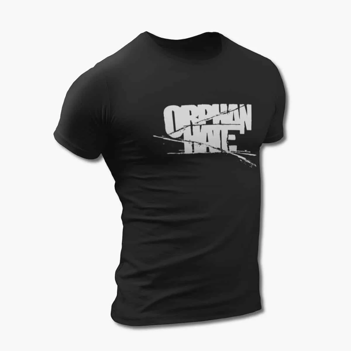 Orphan Hate T-Shirt, Orphan Hate Logo Black T-Shirt, Melodic Thrash Metal Merchandise
