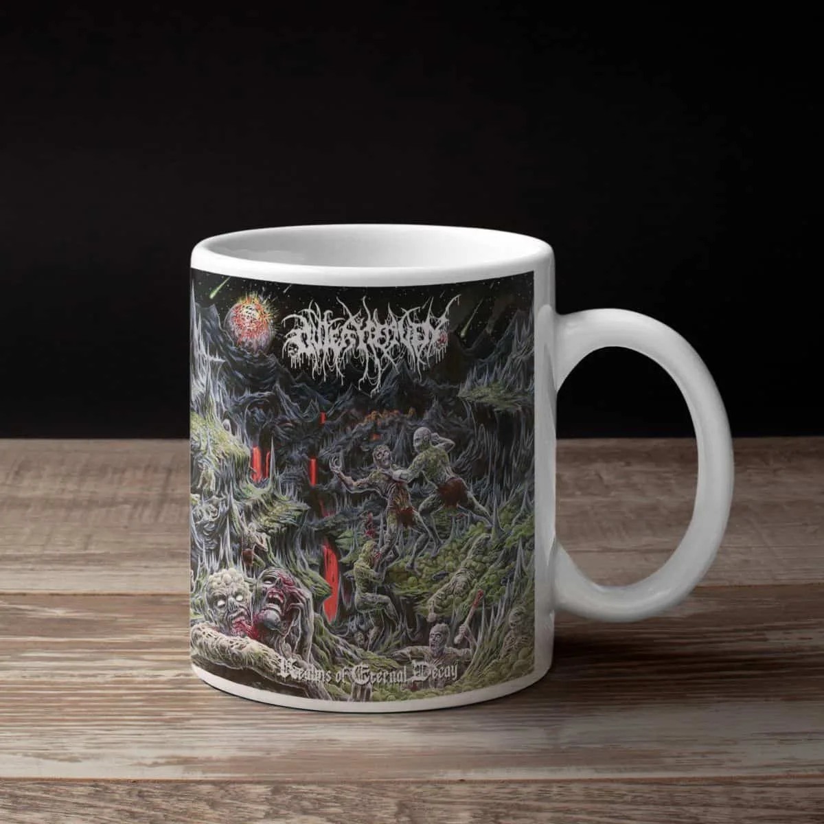 Outer Heaven Coffee Mug, Outer Heaven Realms of Eternal Decay Mug