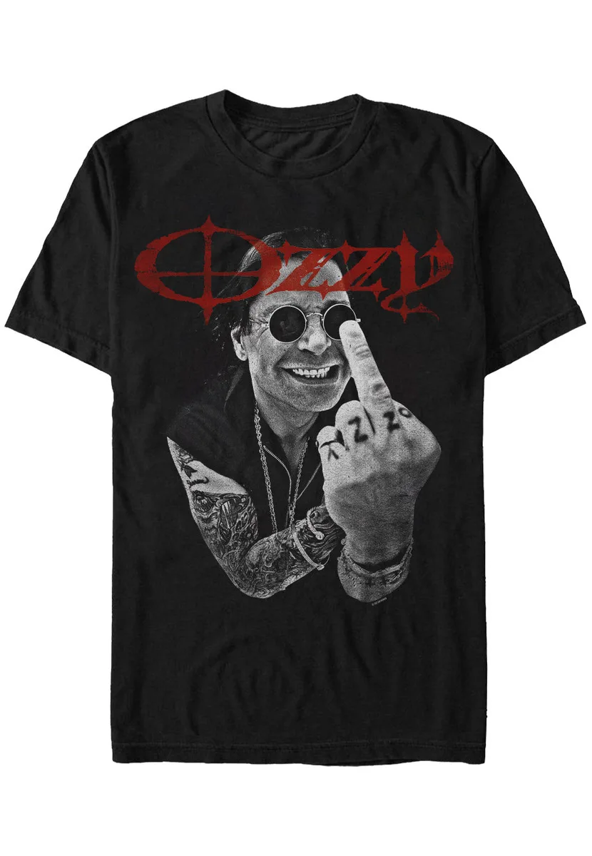 Ozzy Osbourne Middle Finger T-Shirt
