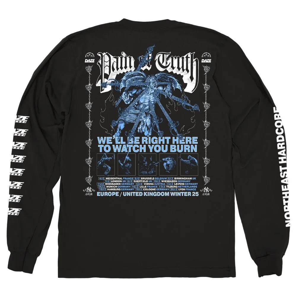 PAIN OF TRUTH "Tour 2025" Longsleeve Long Sleeve