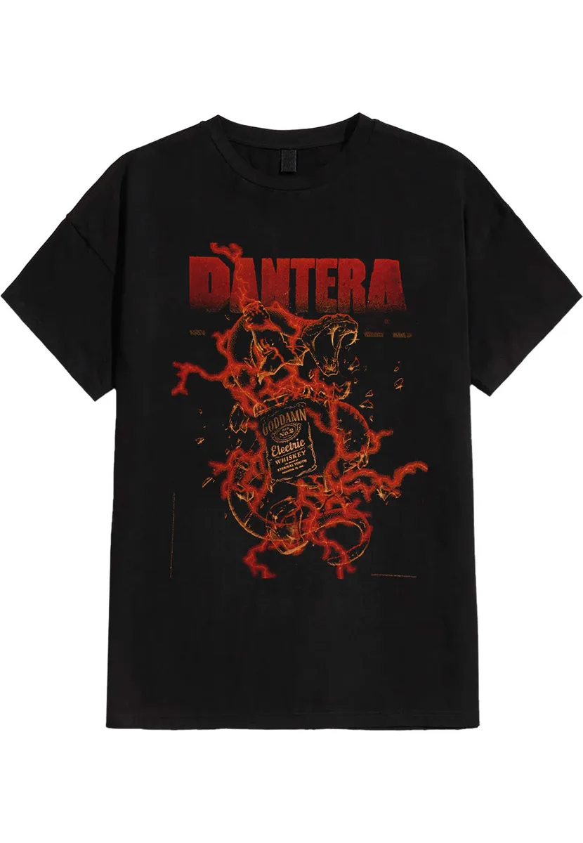 Pantera Goddamn Whiskey T-Shirt